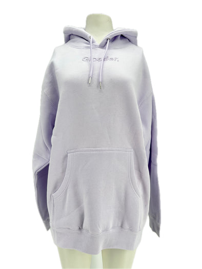 Sweat à capuche mauve