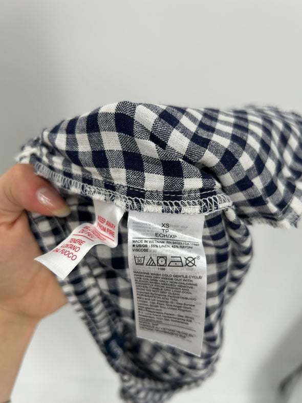 Short à carreaux