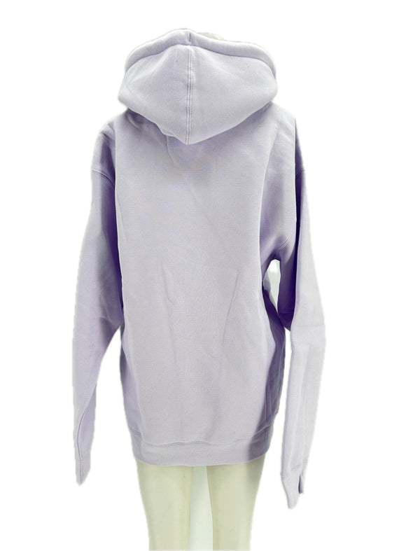 Sweat à capuche mauve