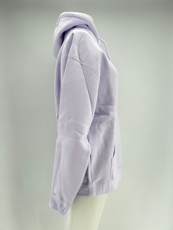 Sweat à capuche mauve