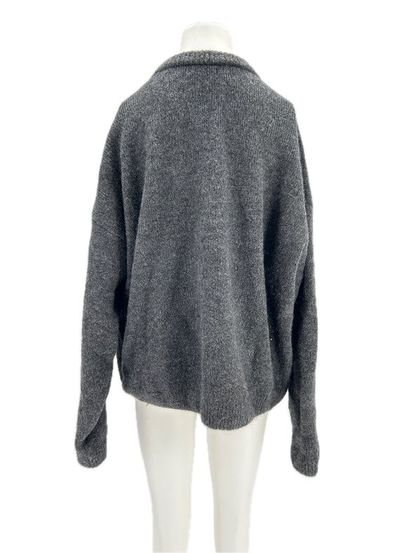 Pull gris foncé