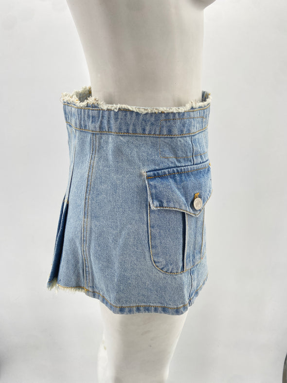Jupe en denim