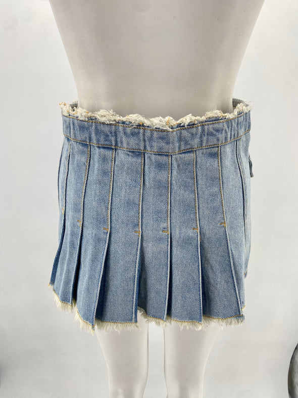 Jupe en denim