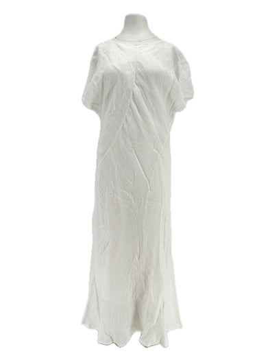 Robe en lin blanche