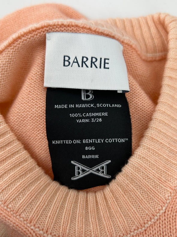 Pull en cachemire orange
