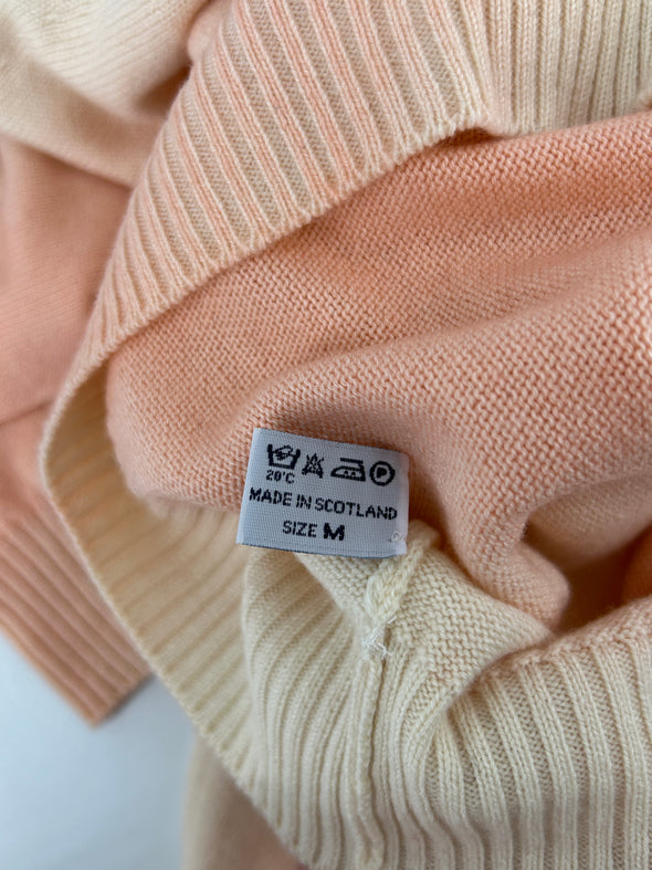 Pull en cachemire orange
