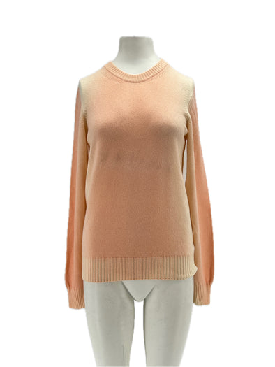 Pull en cachemire orange