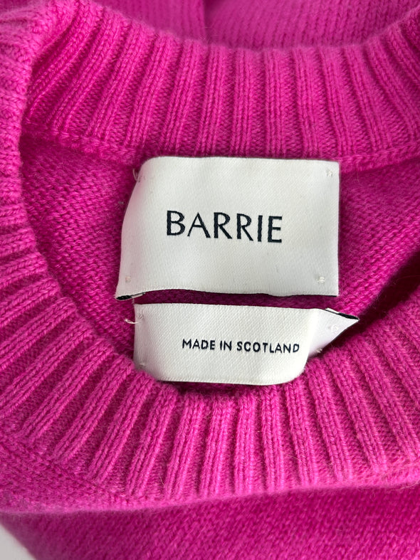 Pull en cachemire rose