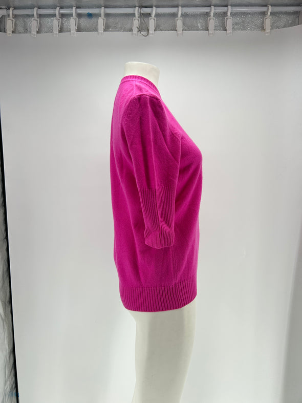 Pull en cachemire rose