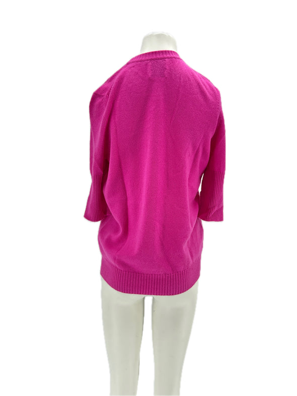 Pull en cachemire rose