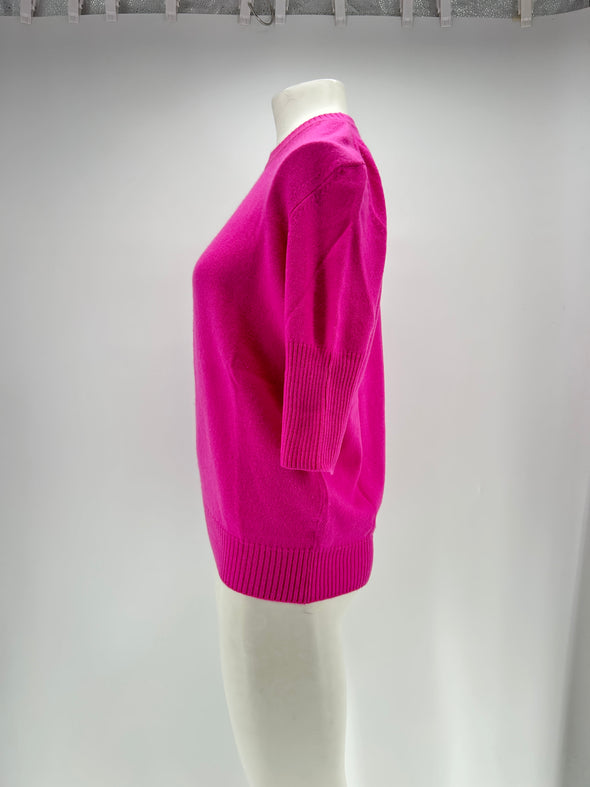 Pull en cachemire rose