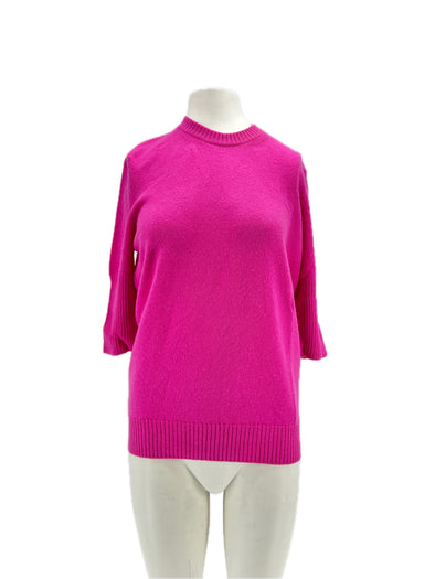 Pull en cachemire rose