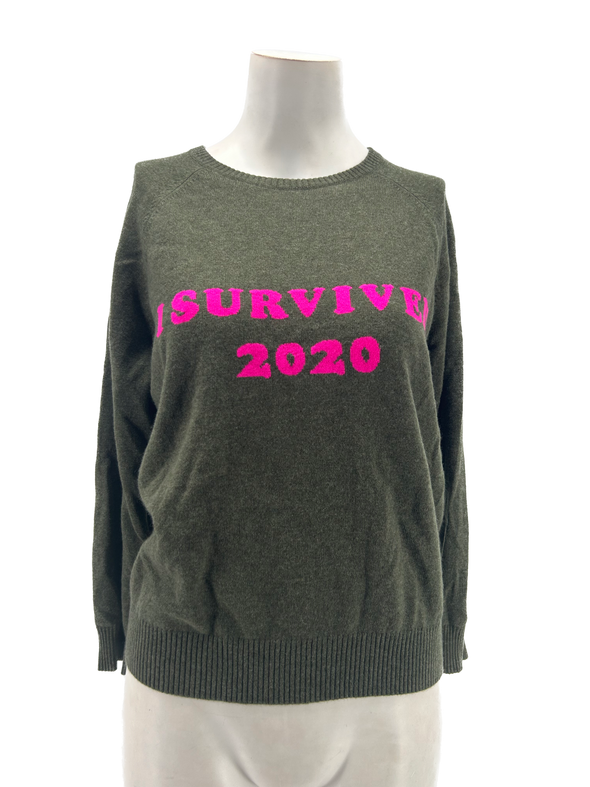 Pull "I Survived 2020" en cachemire