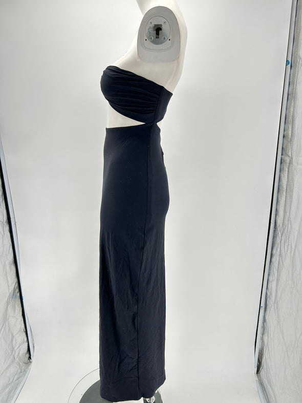 Robe ajourée noire