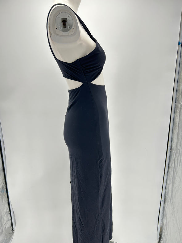 Robe ajourée noire