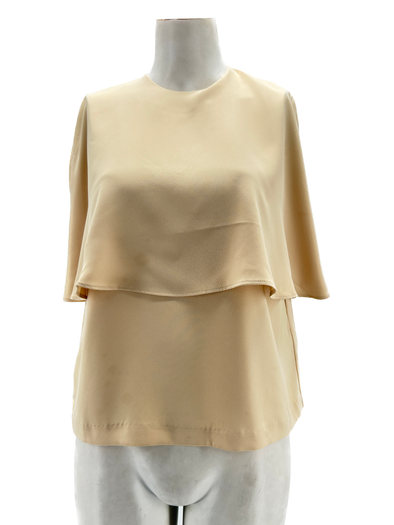 T-shirt fluide beige