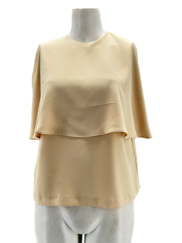 T-shirt fluide beige