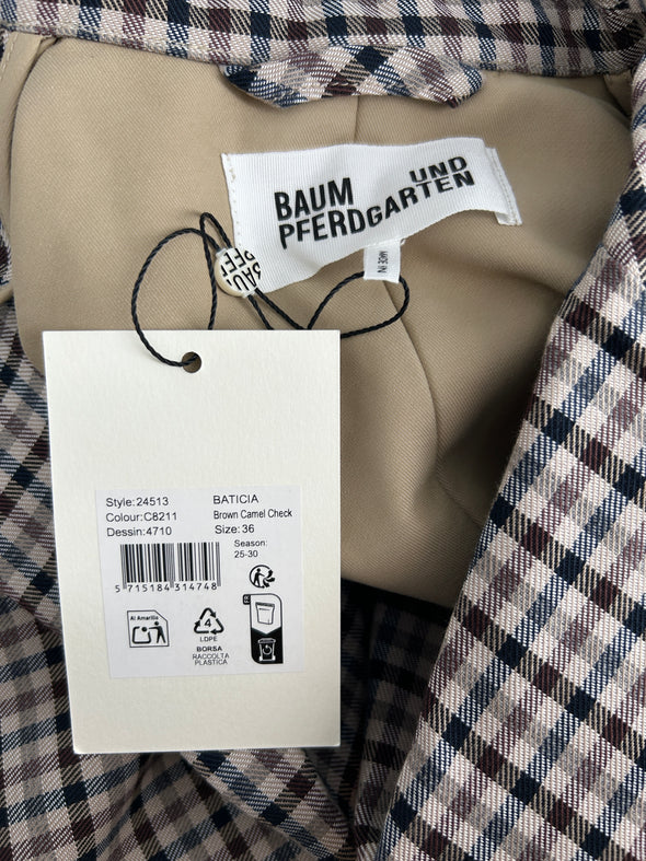 Veste à carreaux