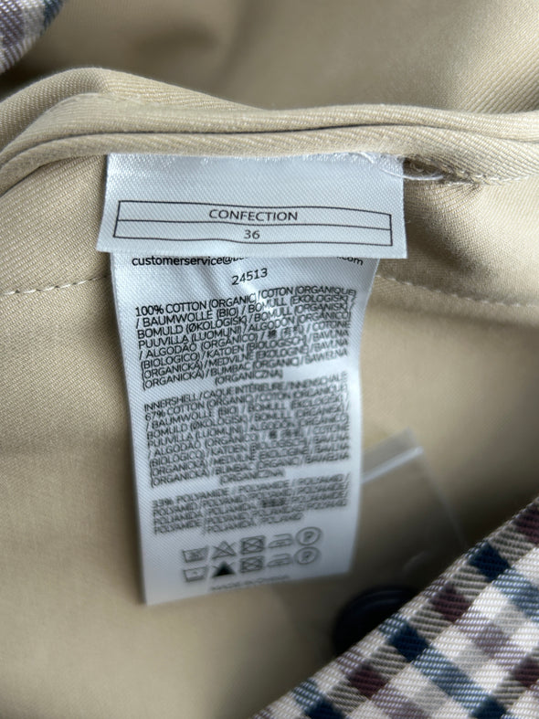 Veste à carreaux