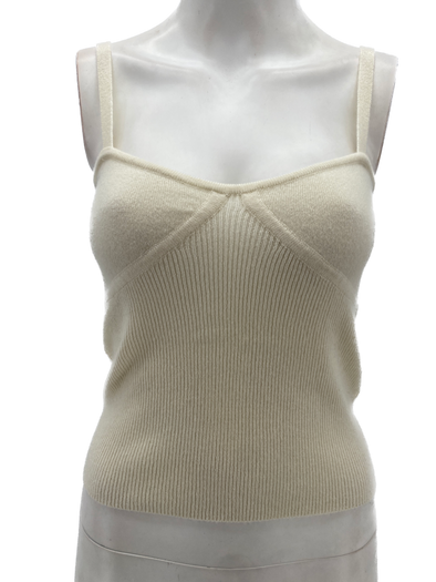 Top en laine et cachemire