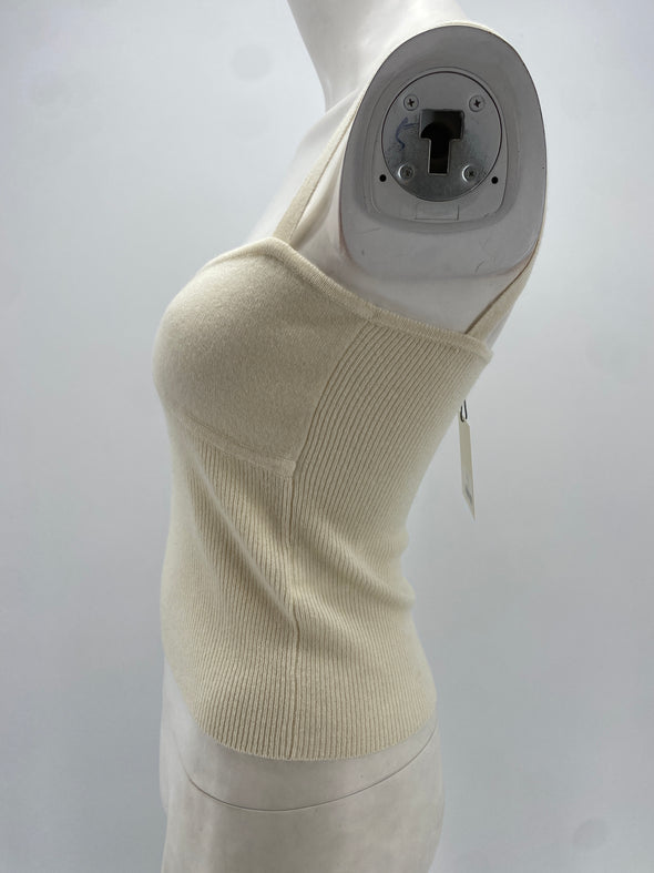 Top en laine et cachemire