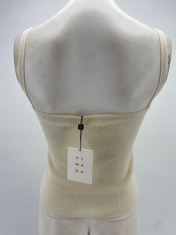 Top en laine et cachemire