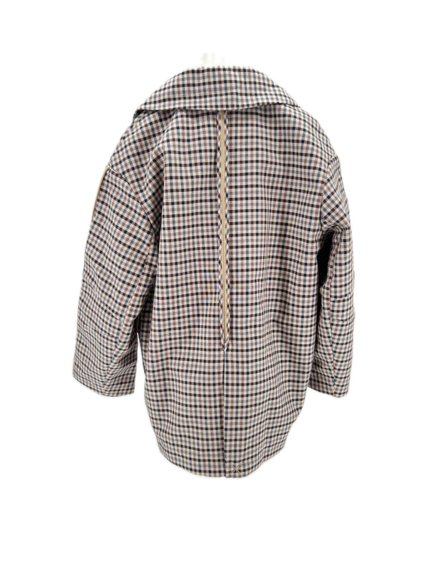 Veste à carreaux