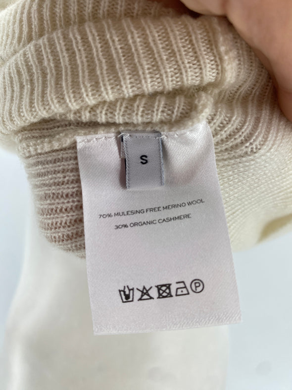 Top en laine et cachemire