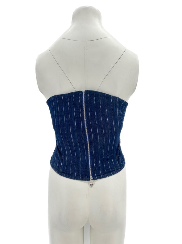 Corset en denim