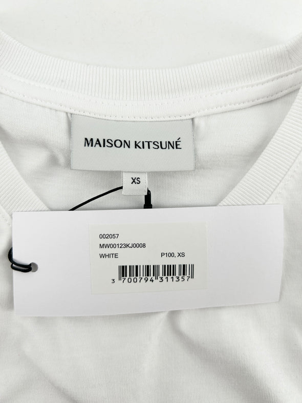 T-shirt blanc à logo