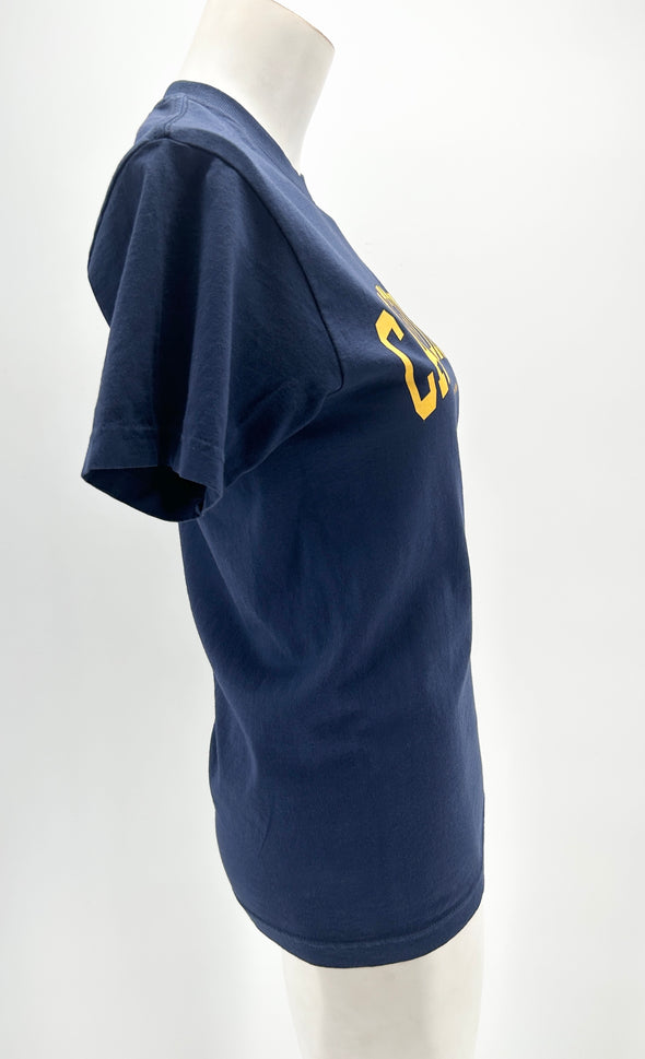 T-shirt bleu marine à logo "California"