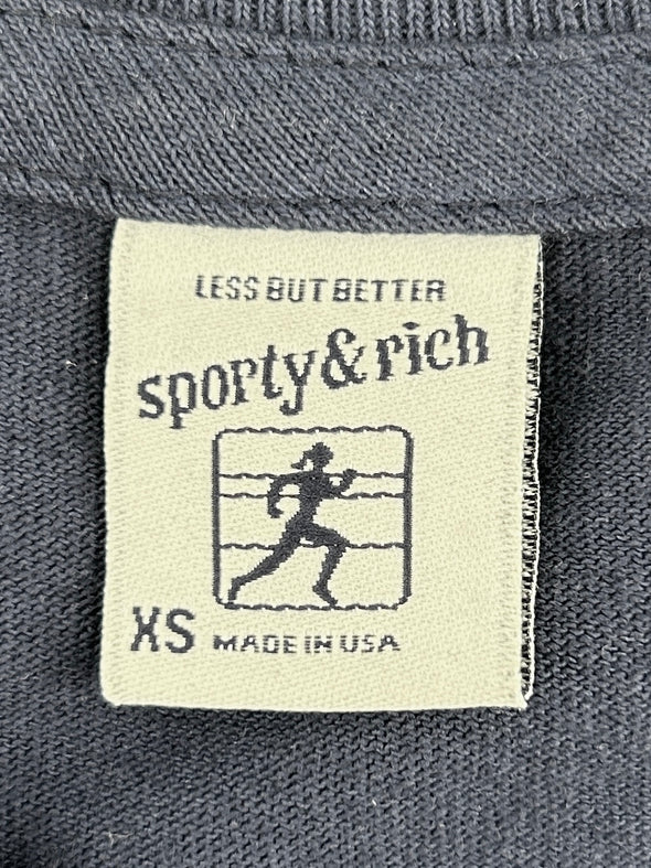 T-shirt bleu marine à logo "California"