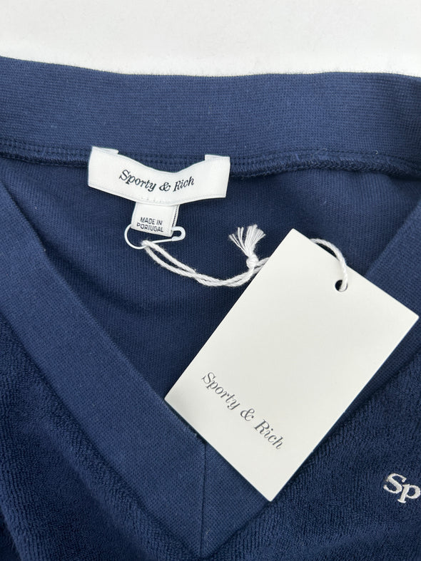 Gilet bleu marine sans manches