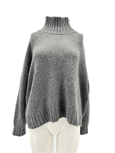 Pull col roulé en cachemire