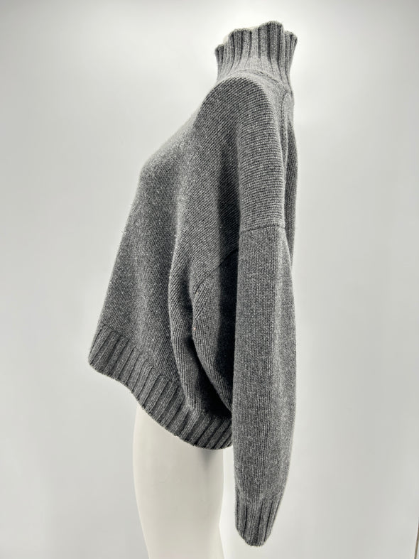 Pull col roulé en cachemire