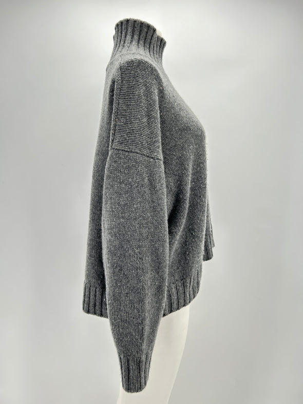 Pull col roulé en cachemire