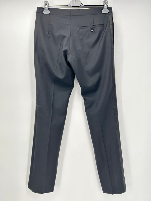 Pantalon en laine noir