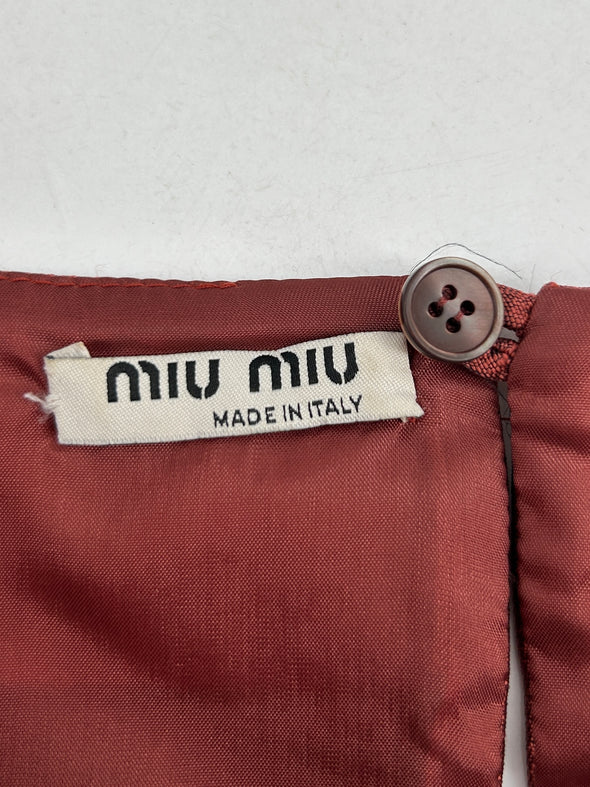 Top bordeaux sans manches