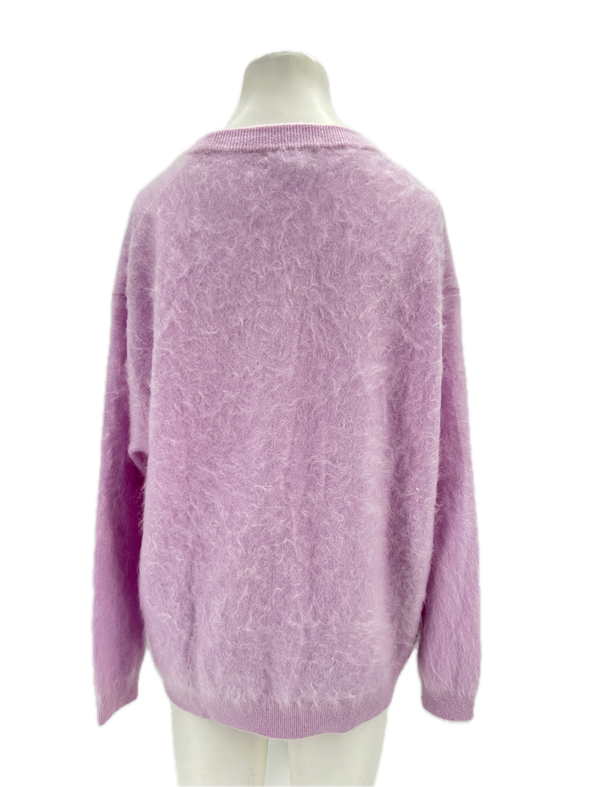 Pull en cachemire lila