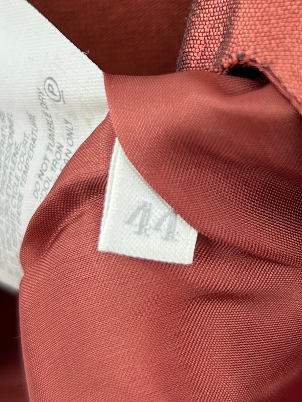 Top bordeaux sans manches