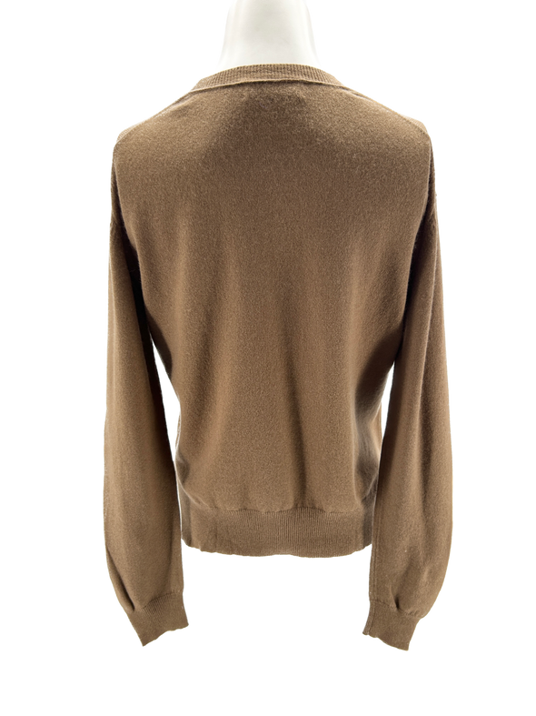 Pull camel en cachemire