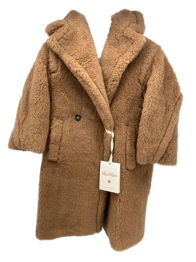 Manteau "Teddy Bear Icon" en fourrure pour enfants