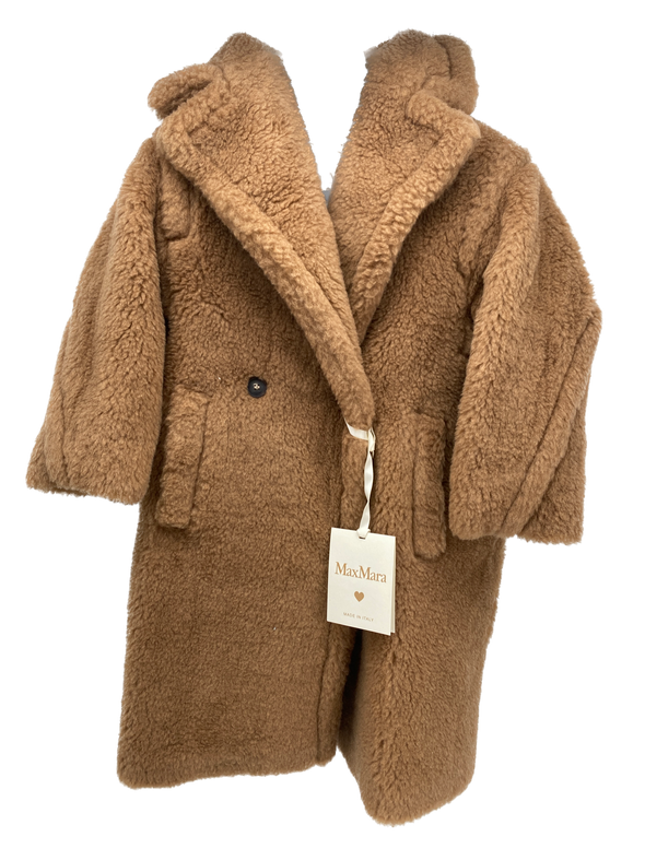 Manteau "Teddy Bear Icon" en fourrure pour enfants