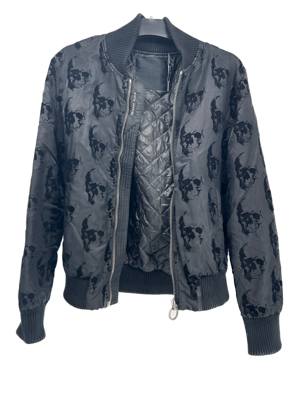 Blouson imprimé têtes de morts