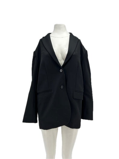 Blazer en laine noir