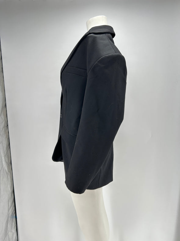 Blazer en laine noir