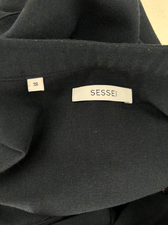 Chemise sans manches marine