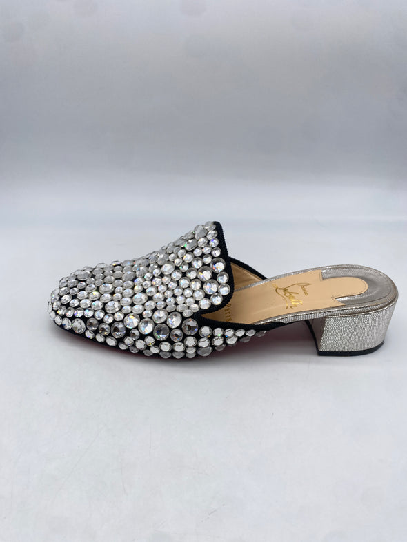 Mules à strass