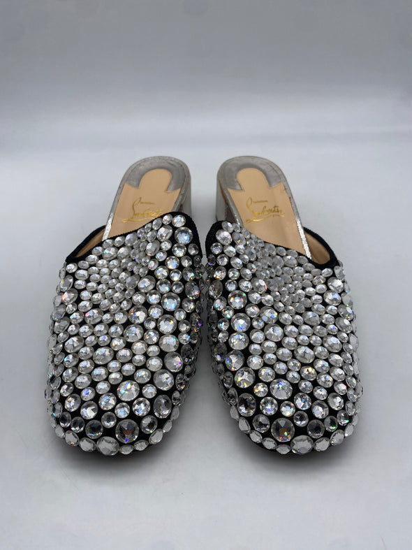 Mules à strass