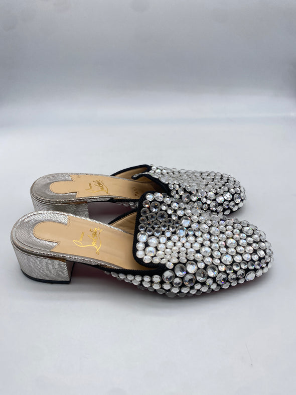 Mules à strass